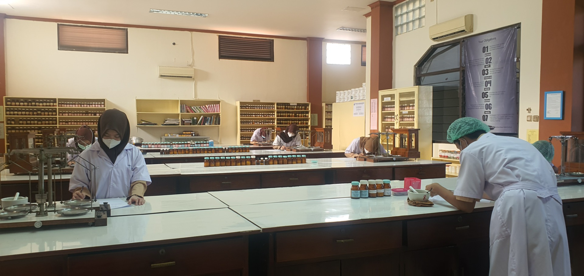 Foto 4 kegiatan PTM Terbatas Hari Pertama