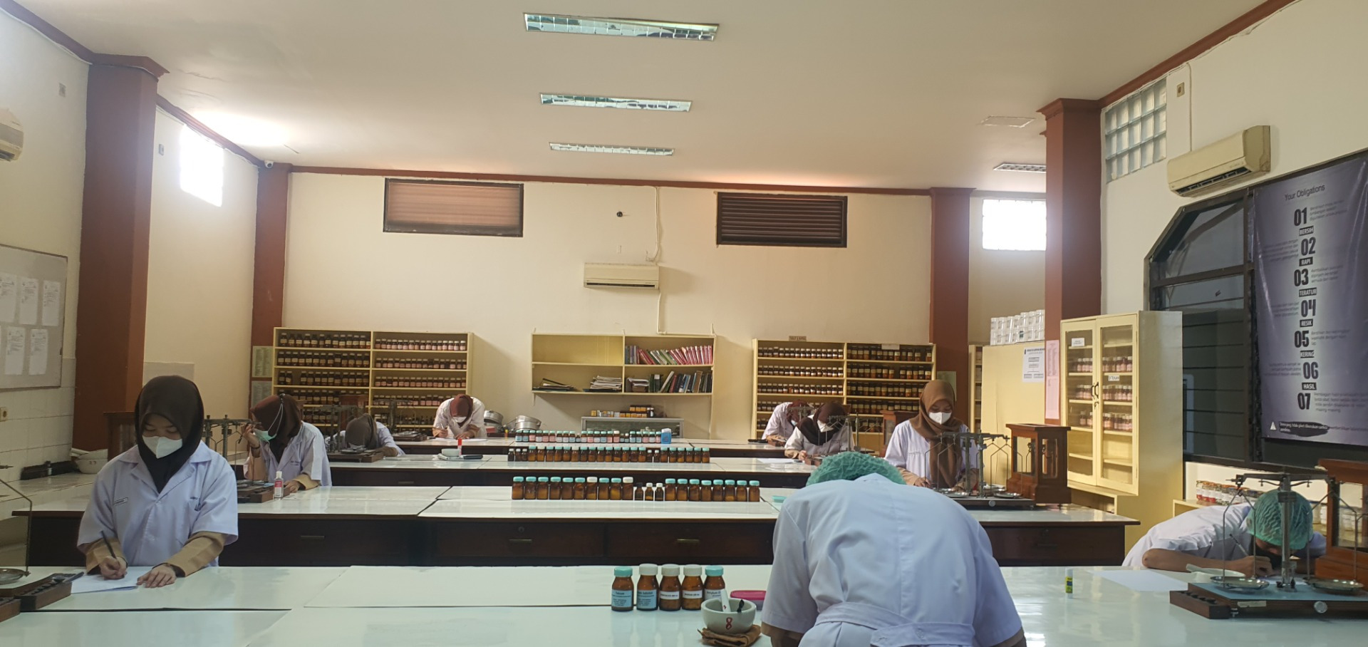 Foto 5 kegiatan PTM Terbatas Hari Pertama