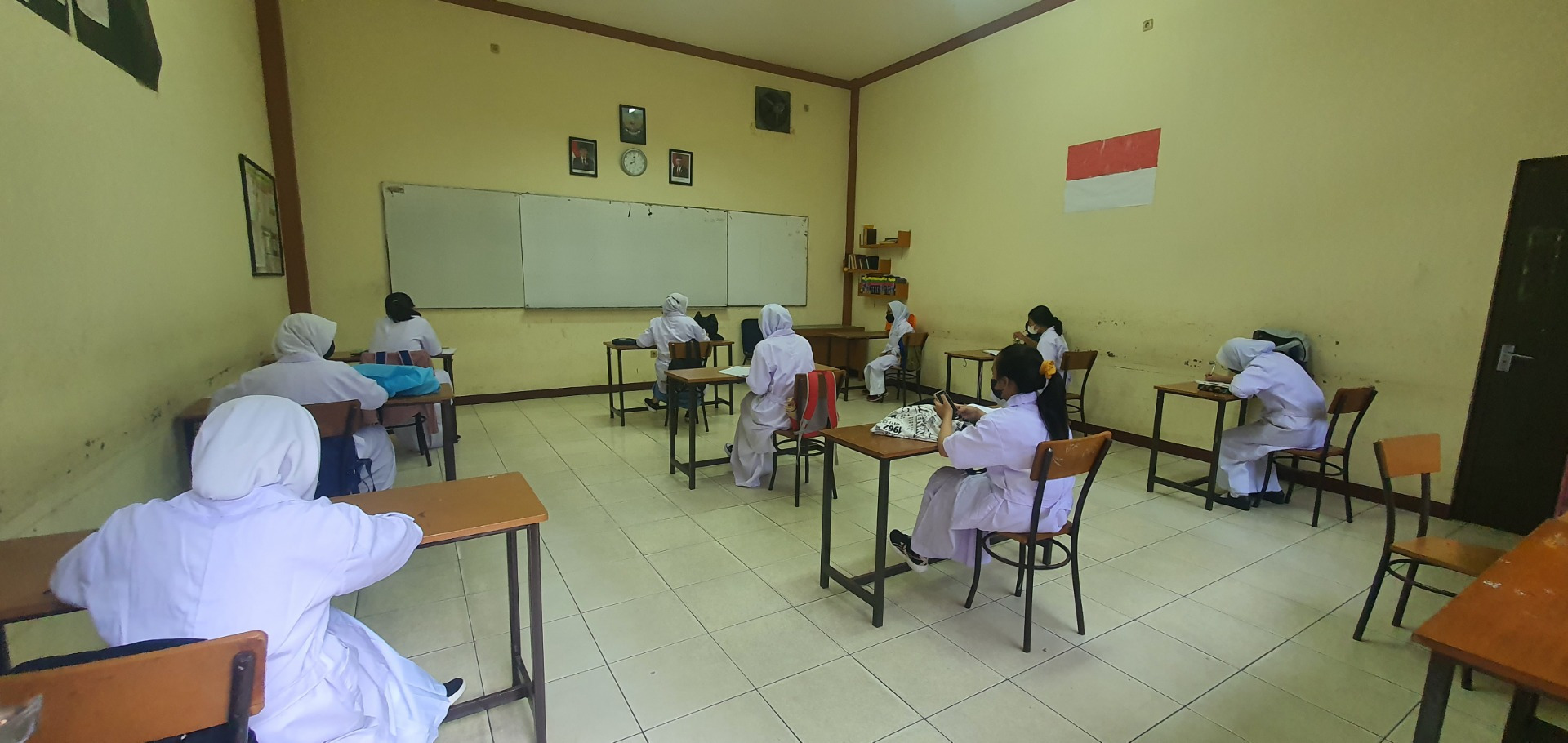 Foto 1 kegiatan PTM Terbatas